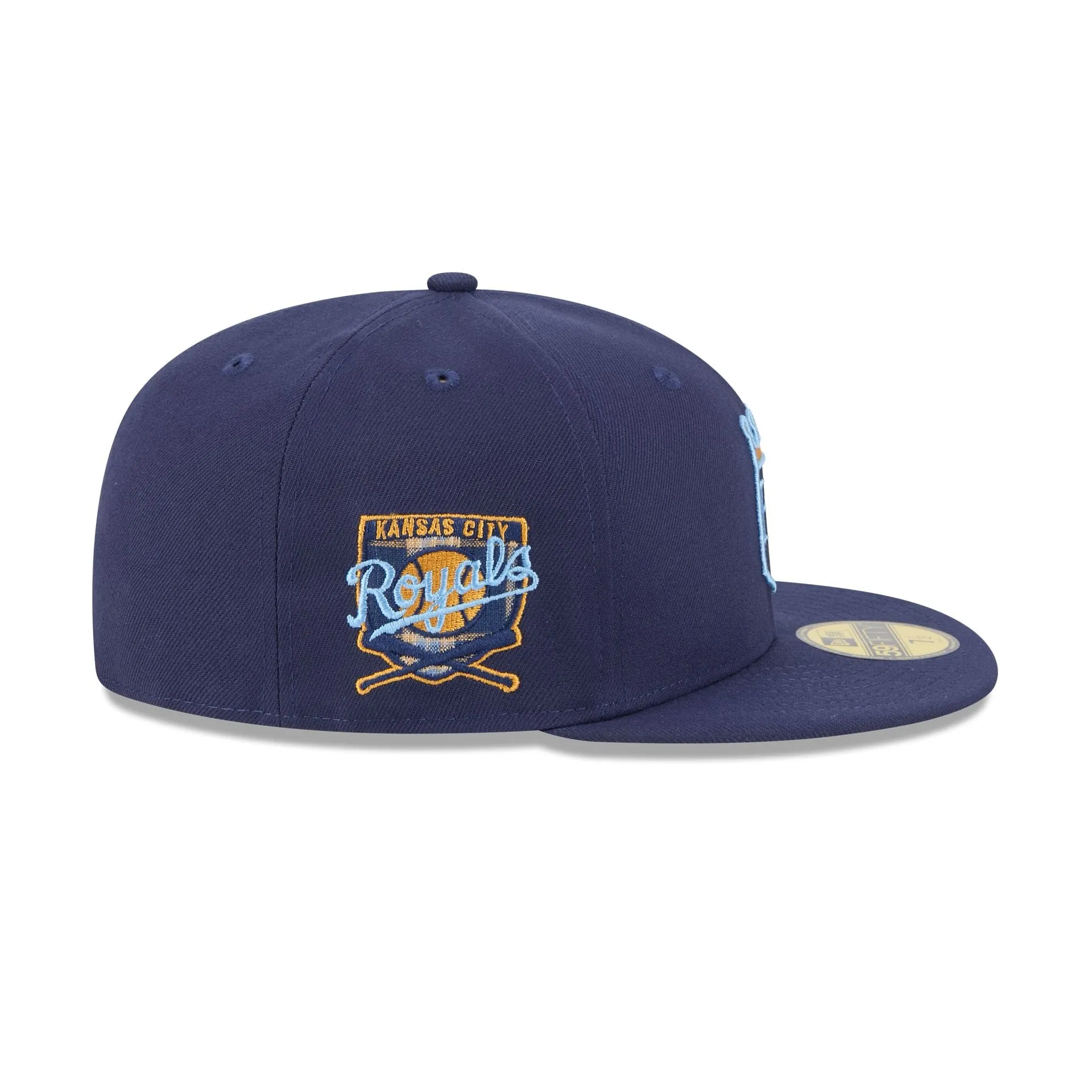 Kansas City Royals Blue Tartan 59FIFTY Fitted Hat sold by New Era product image thumbnail 4