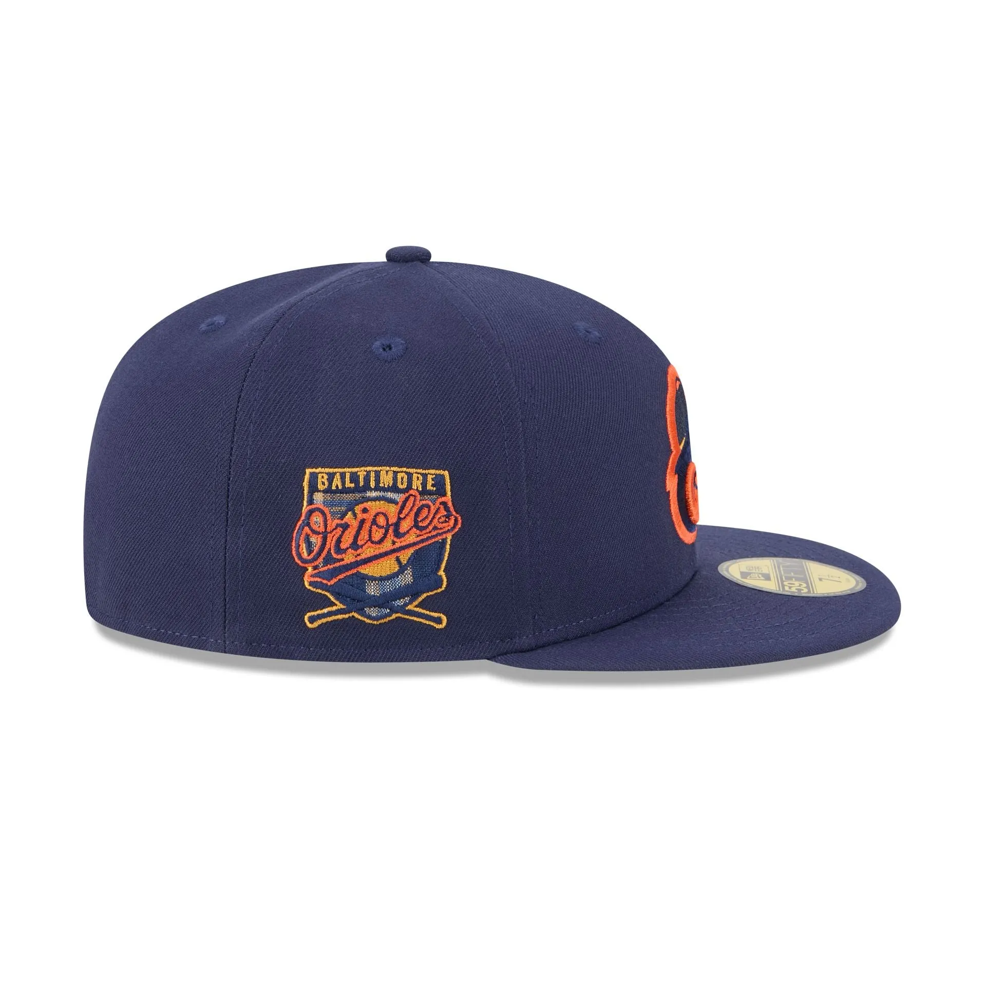 Baltimore Orioles Blue Tartan 59FIFTY Fitted Hat sold by New Era product image thumbnail 4