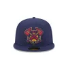 Atlanta Braves Blue Tartan 59FIFTY Fitted Hat sold by New Era