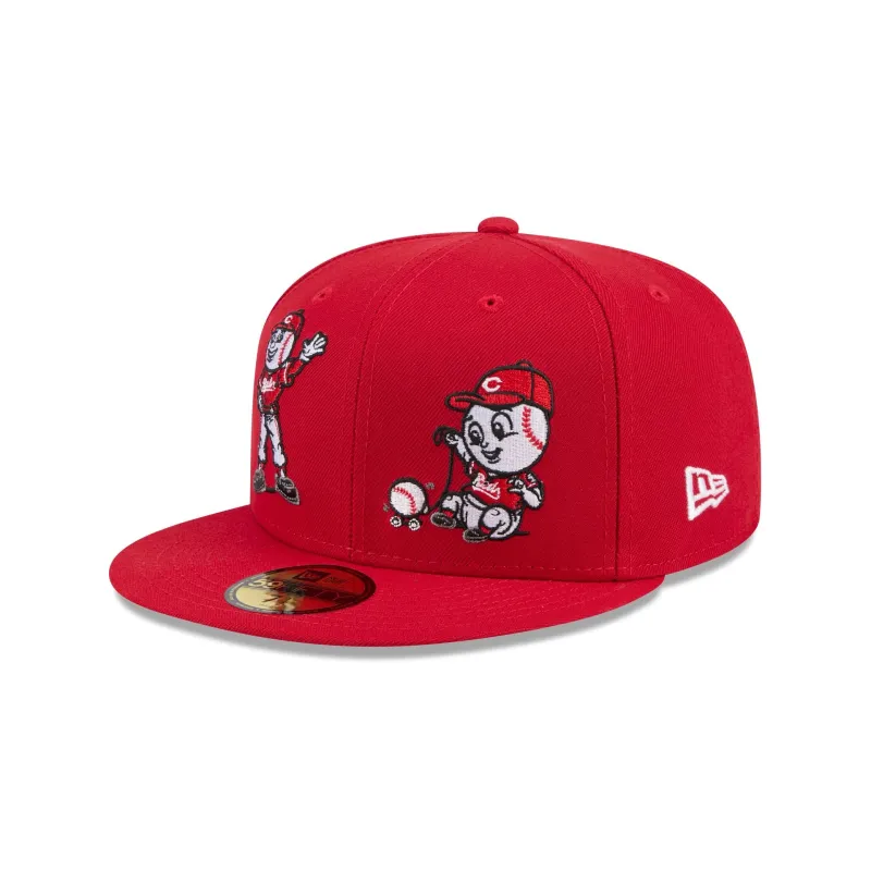 Cincinnati Reds Generation Mascots 59FIFTY Fitted Hat sold by New Era