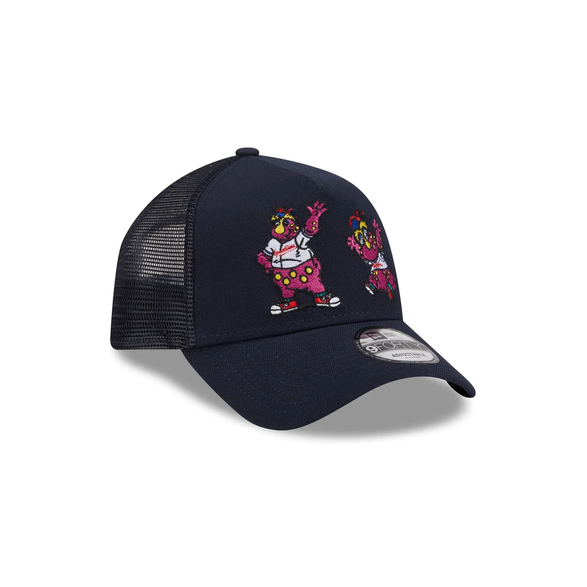 Cleveland Guardians Generation Mascots 9FORTY A-Frame Trucker Hat sold by New Era product image thumbnail 3