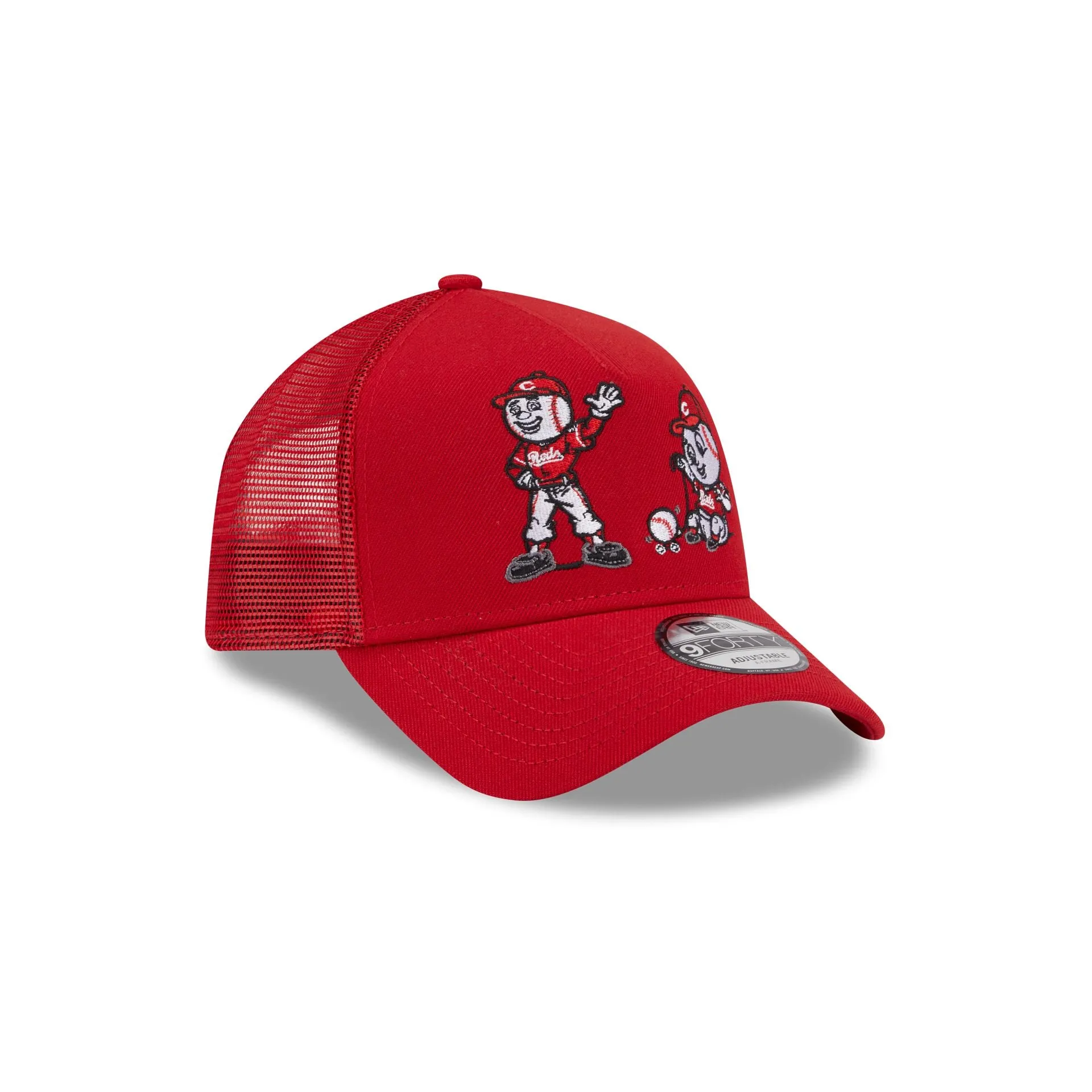Cincinnati Reds Generation Mascots 9FORTY A-Frame Trucker Hat sold by New Era product image thumbnail 3
