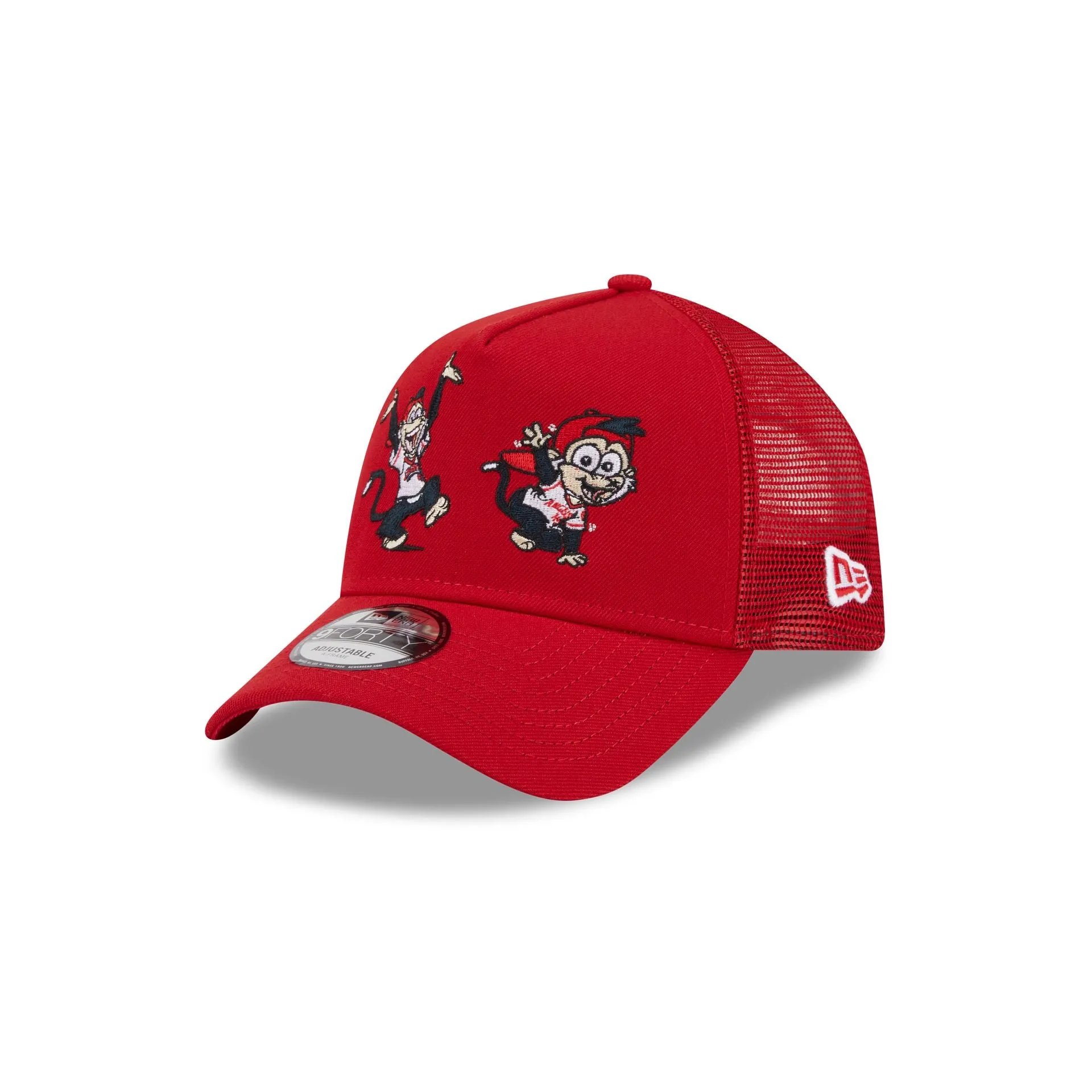 Los Angeles Angels Generation Mascots 9FORTY A-Frame Trucker Hat sold by New Era