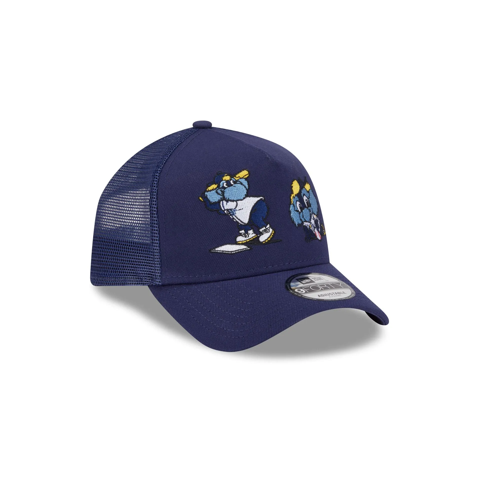 Tampa Bay Rays Generation Mascots 9FORTY A-Frame Trucker Hat sold by New Era product image thumbnail 3