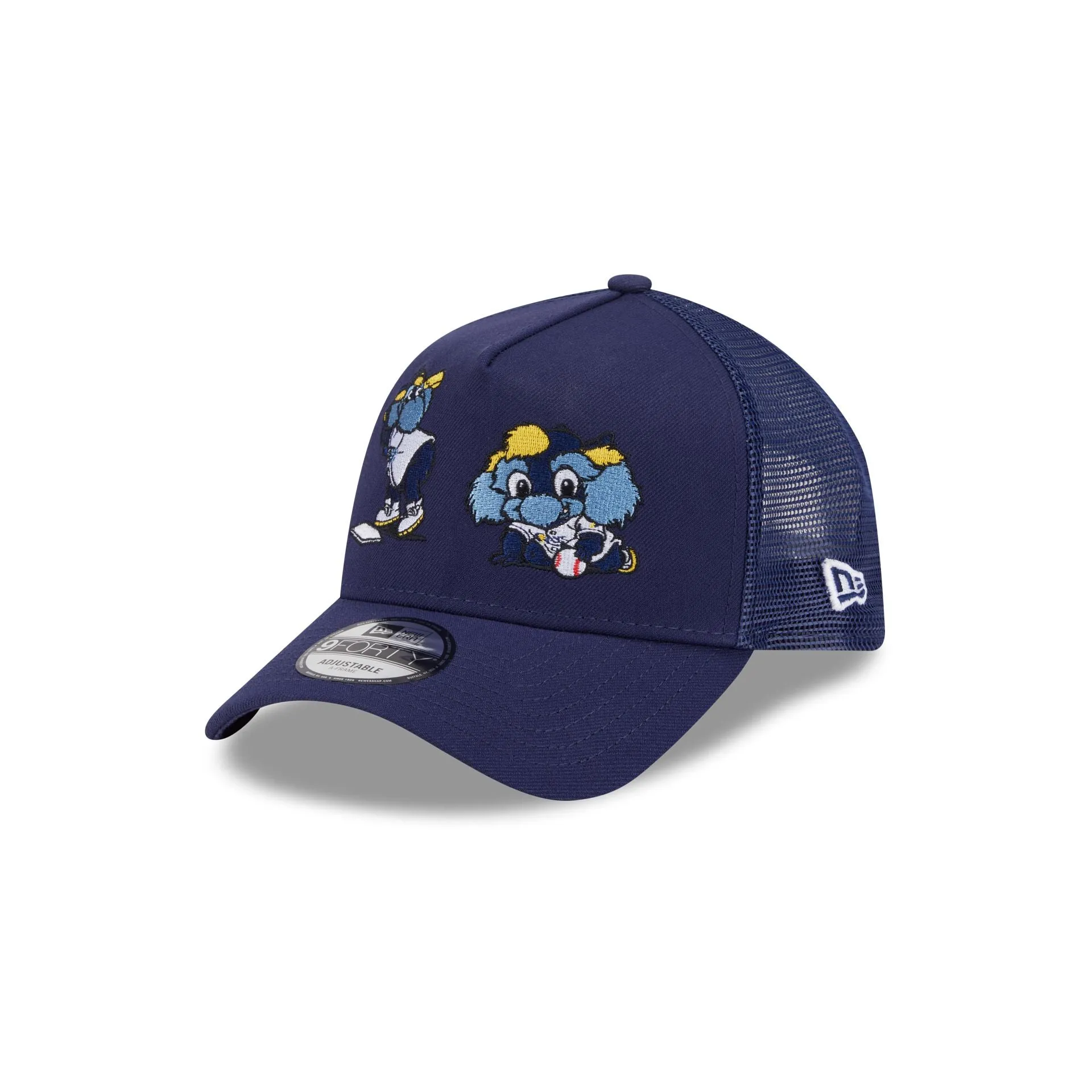 Tampa Bay Rays Generation Mascots 9FORTY A-Frame Trucker Hat sold by New Era