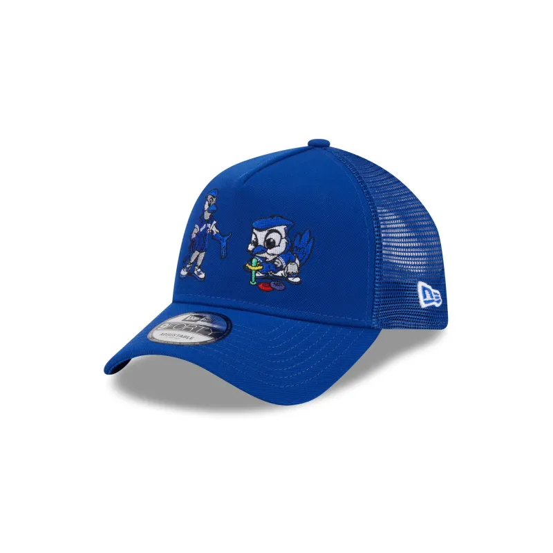 Toronto Blue Jays Generation Mascots 9FORTY A-Frame Trucker Hat sold by New Era