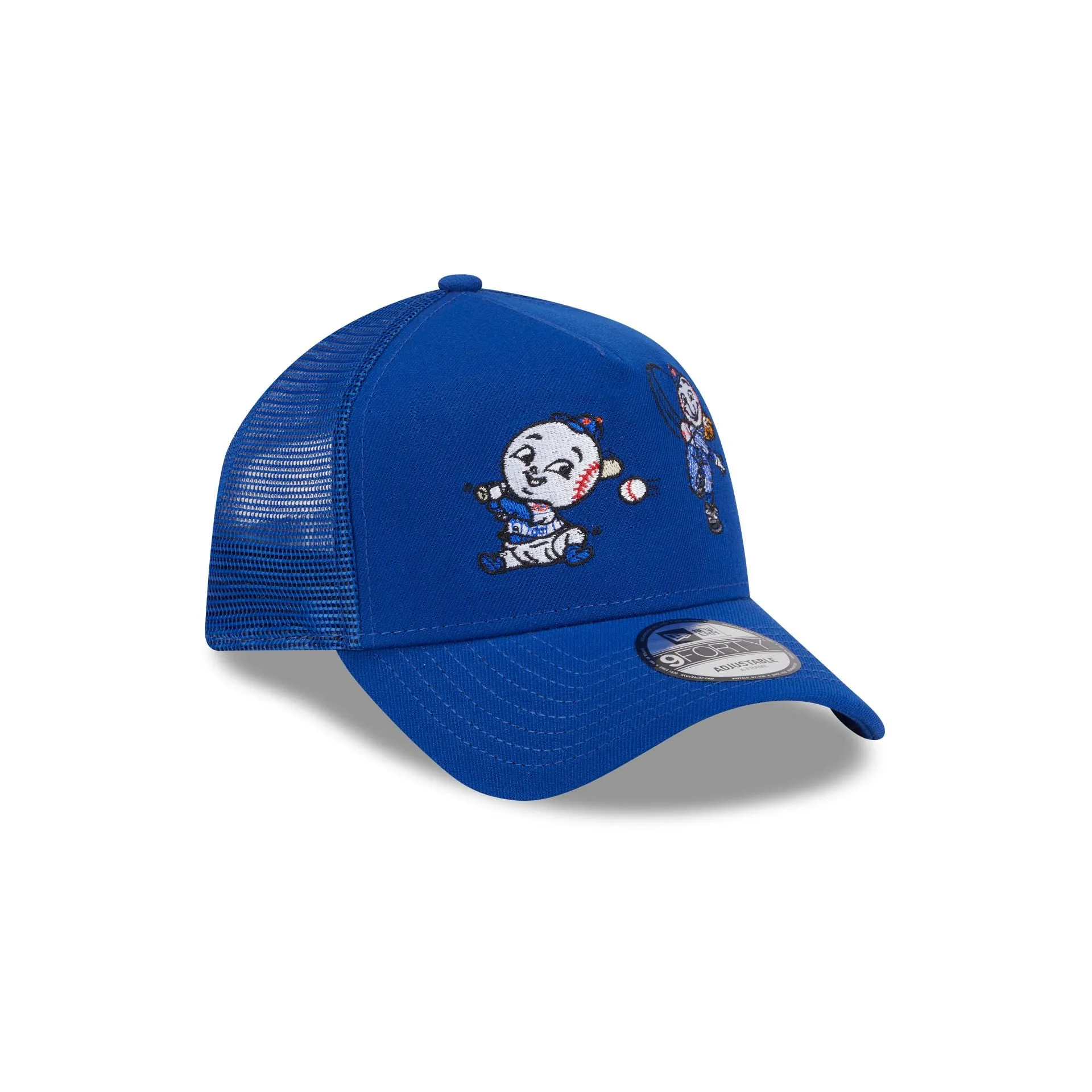 New York Mets Generation Mascots 9FORTY A-Frame Trucker Hat sold by New Era product image thumbnail 3