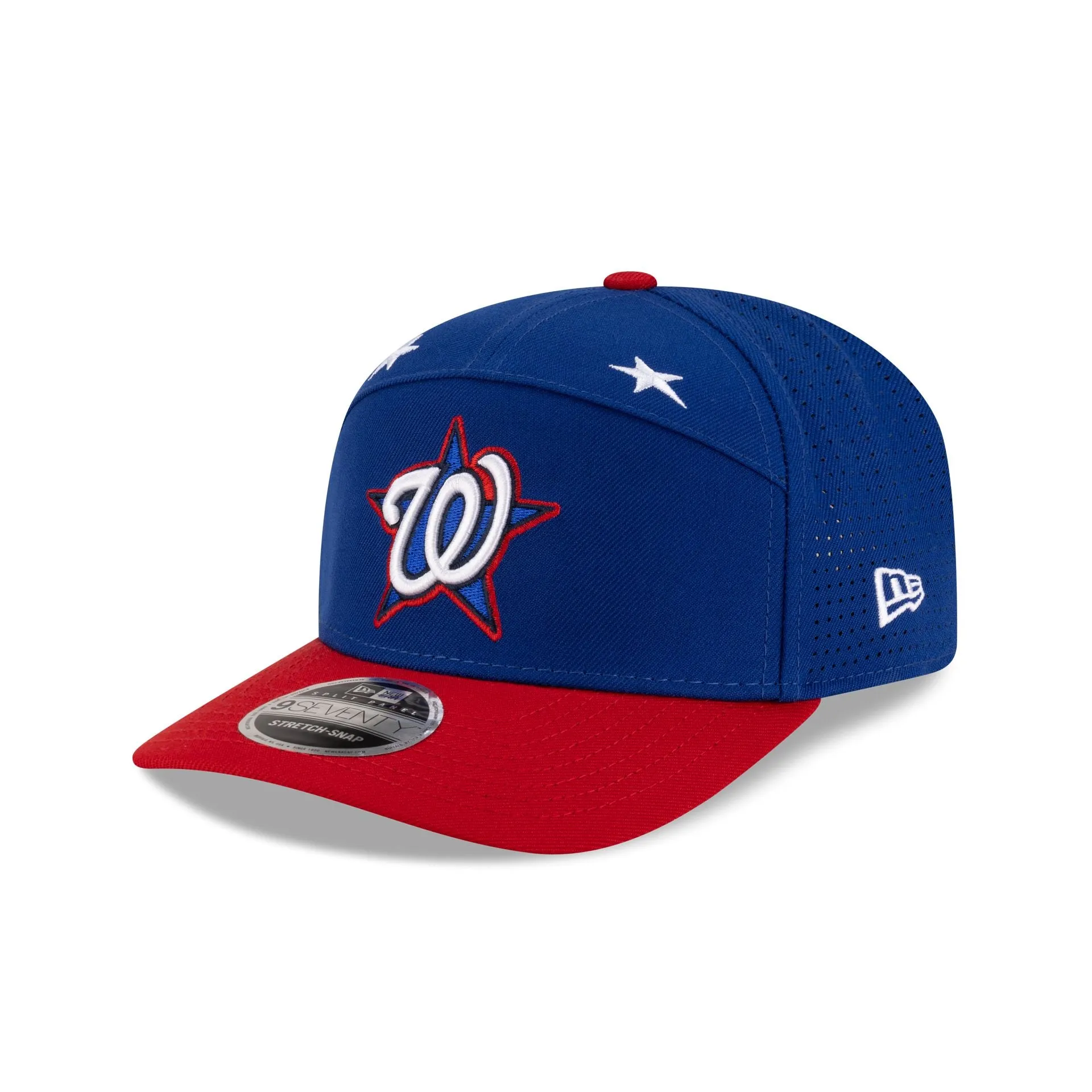 Washington Nationals 2025 All-Star Game Workout Split Panel 9SEVENTY Stretch-Snap Hat sold by New Era product image thumbnail 3