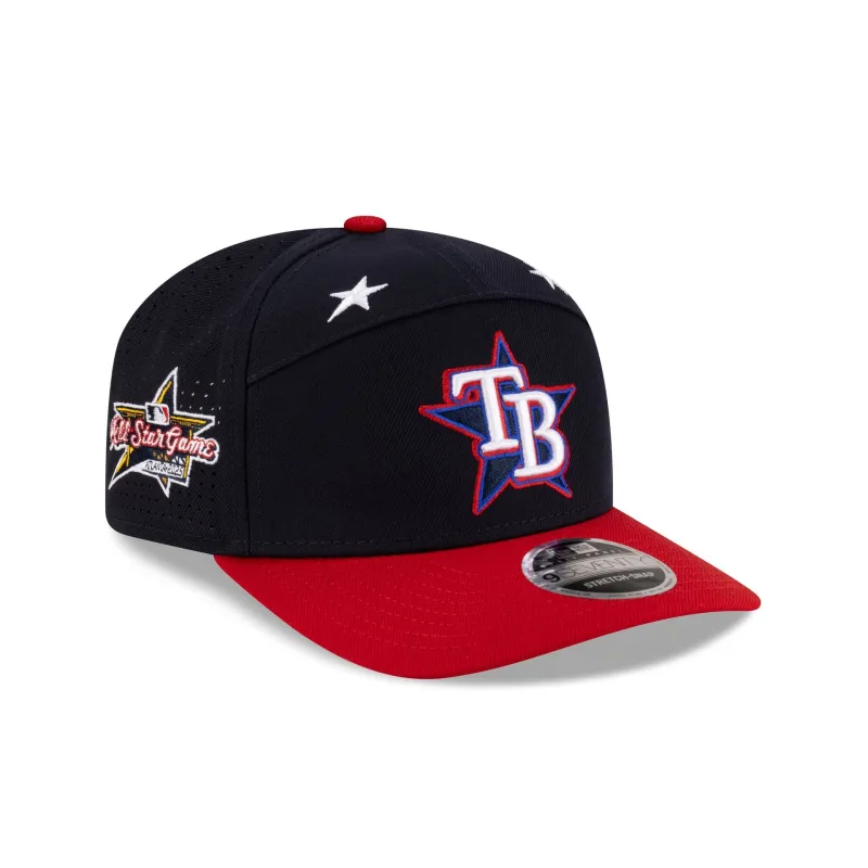 Tampa Bay Rays 2025 All-Star Game Workout Split Panel 9SEVENTY Stretch-Snap Hat sold by New Era