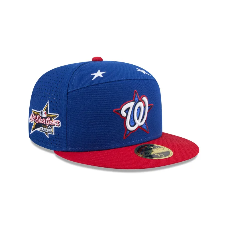 Washington Nationals 2025 All-Star Game Workout Split Panel 59FIFTY Fitted Hat sold by New Era