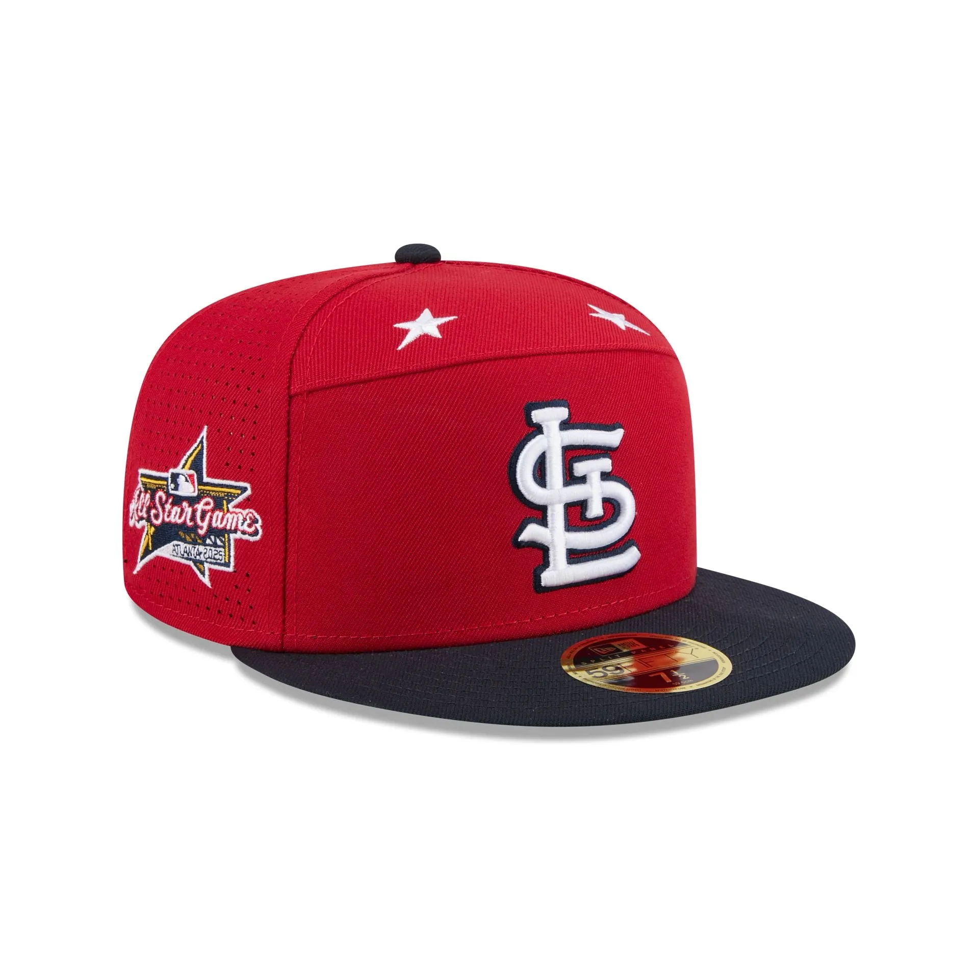 St. Louis Cardinals 2025 All-Star Game Split Panel 59FIFTY Fitted Hat sold by New Era