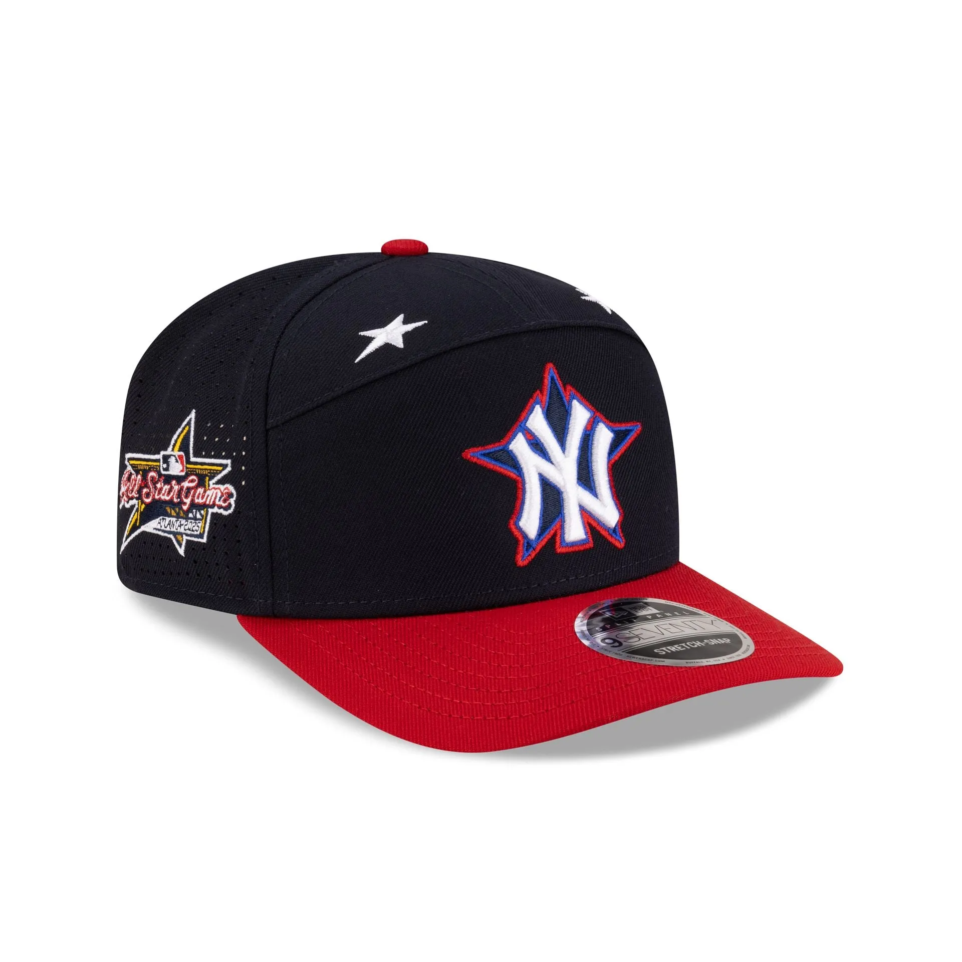 New York Yankees 2025 All-Star Game Workout Split Panel 9SEVENTY Stretch-Snap Hat sold by New Era