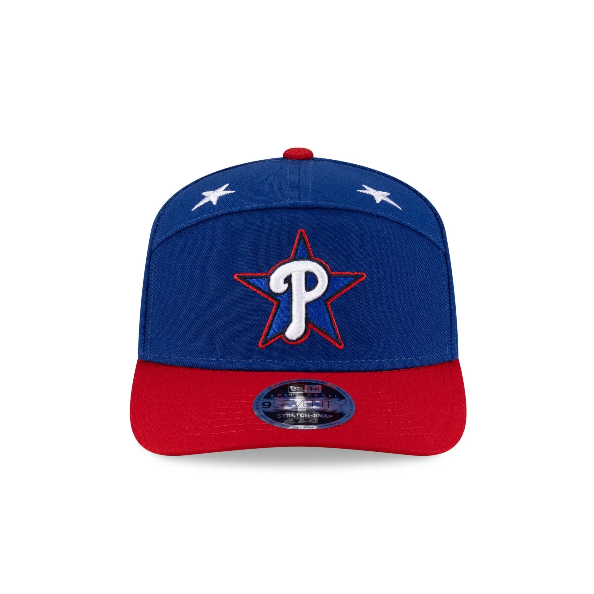 Philadelphia Phillies 2025 All-Star Game Workout Split Panel 9SEVENTY Stretch-Snap Hat sold by New Era product image thumbnail 2