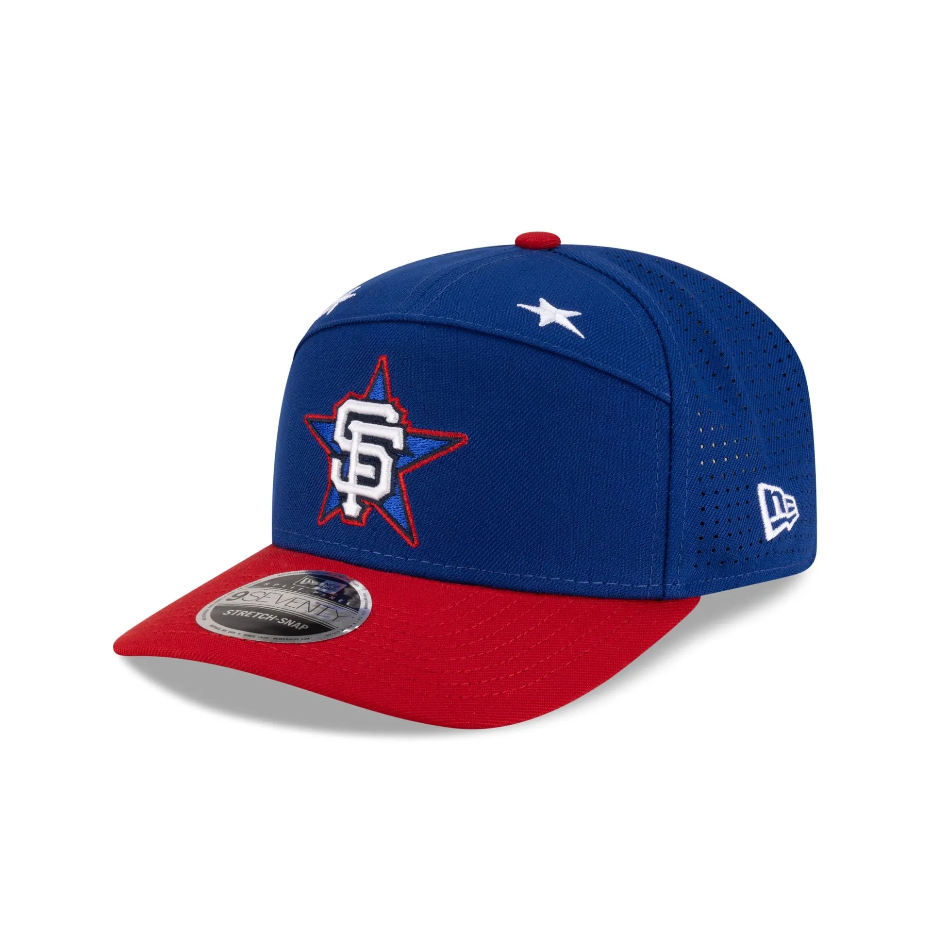 San Francisco Giants 2025 All-Star Game Workout Split Panel 9SEVENTY Stretch-Snap Hat sold by New Era product image thumbnail 3