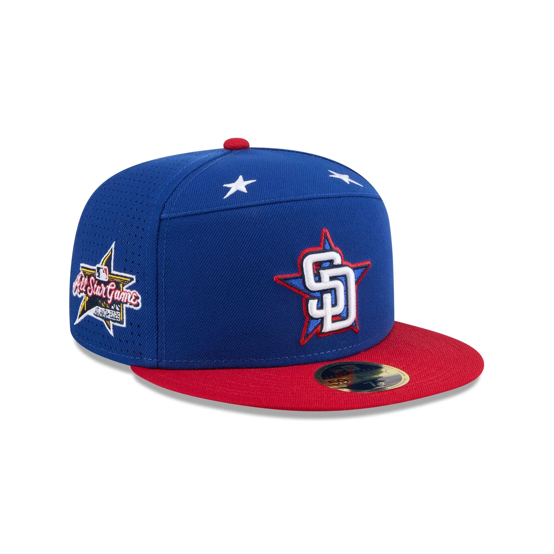 San Diego Padres 2025 All-Star Game Workout Split Panel 59FIFTY Fitted Hat sold by New Era