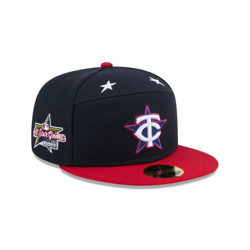 Minnesota Twins 2025 All-Star Game Workout Split Panel 59FIFTY Fitted Hat sold by New Era