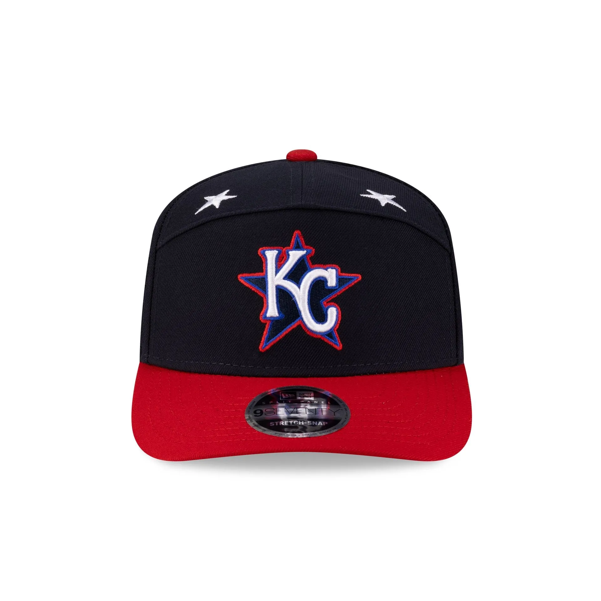 Kansas City Royals 2025 All-Star Game Workout Split Panel 9SEVENTY Stretch-Snap Hat sold by New Era product image thumbnail 2