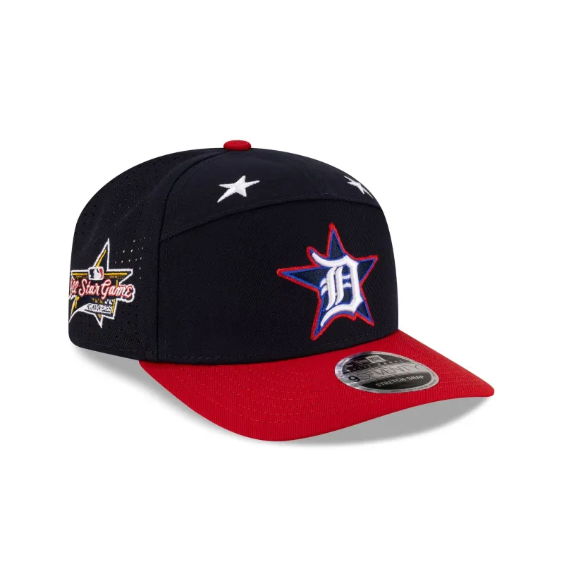 Detroit Tigers 2025 All-Star Game Workout Split Panel 9SEVENTY Stretch-Snap Hat sold by New Era
