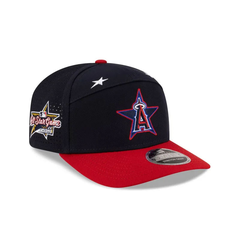 Los Angeles Angels 2025 All-Star Game Workout Split Panel 9SEVENTY Stretch-Snap Hat sold by New Era