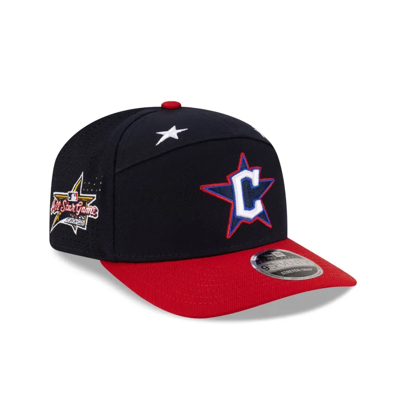 Cleveland Guardians 2025 All-Star Game Workout Split Panel 9SEVENTY Stretch-Snap Hat sold by New Era