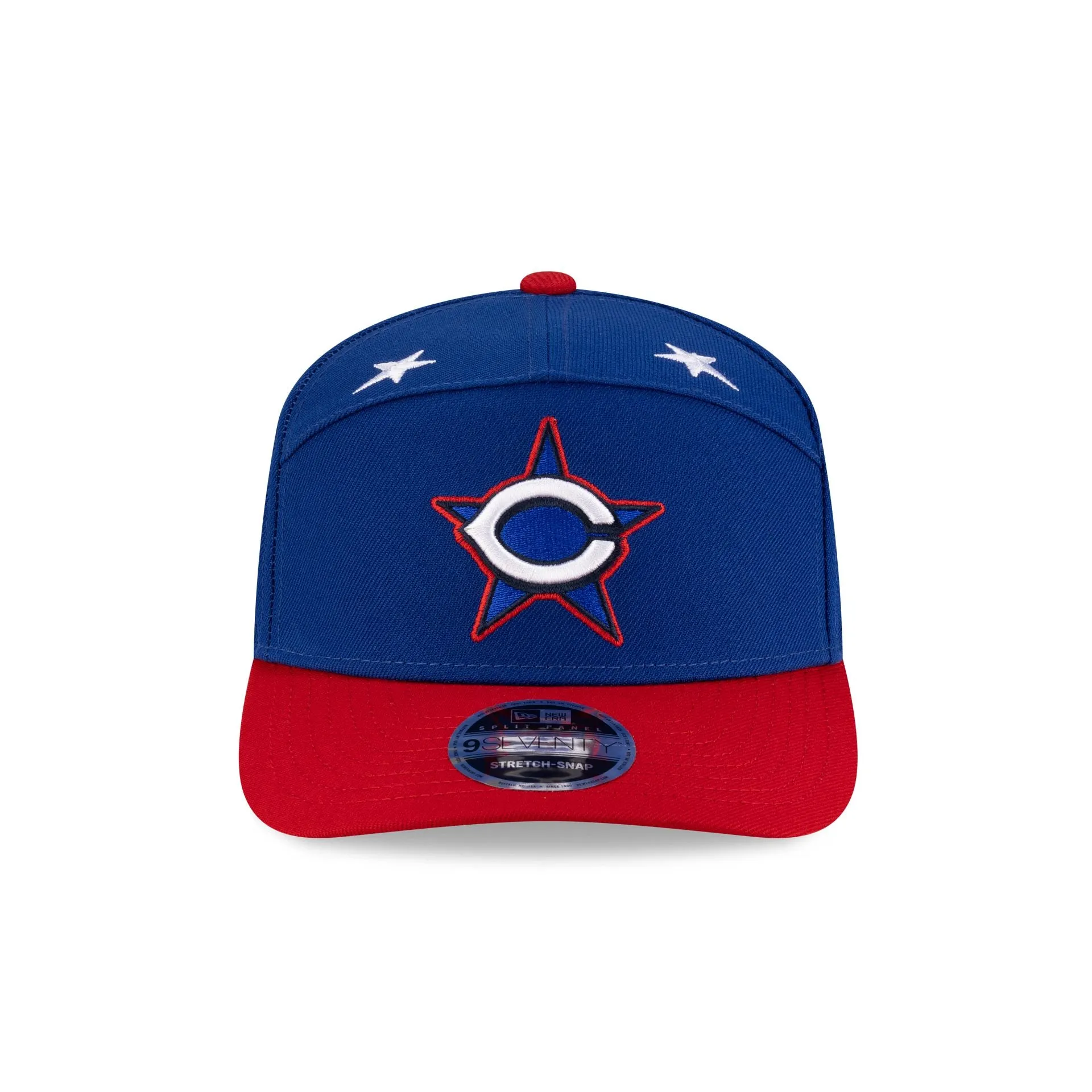 Cincinnati Reds 2025 All-Star Game Workout Split Panel 9SEVENTY Stretch-Snap Hat sold by New Era product image thumbnail 2