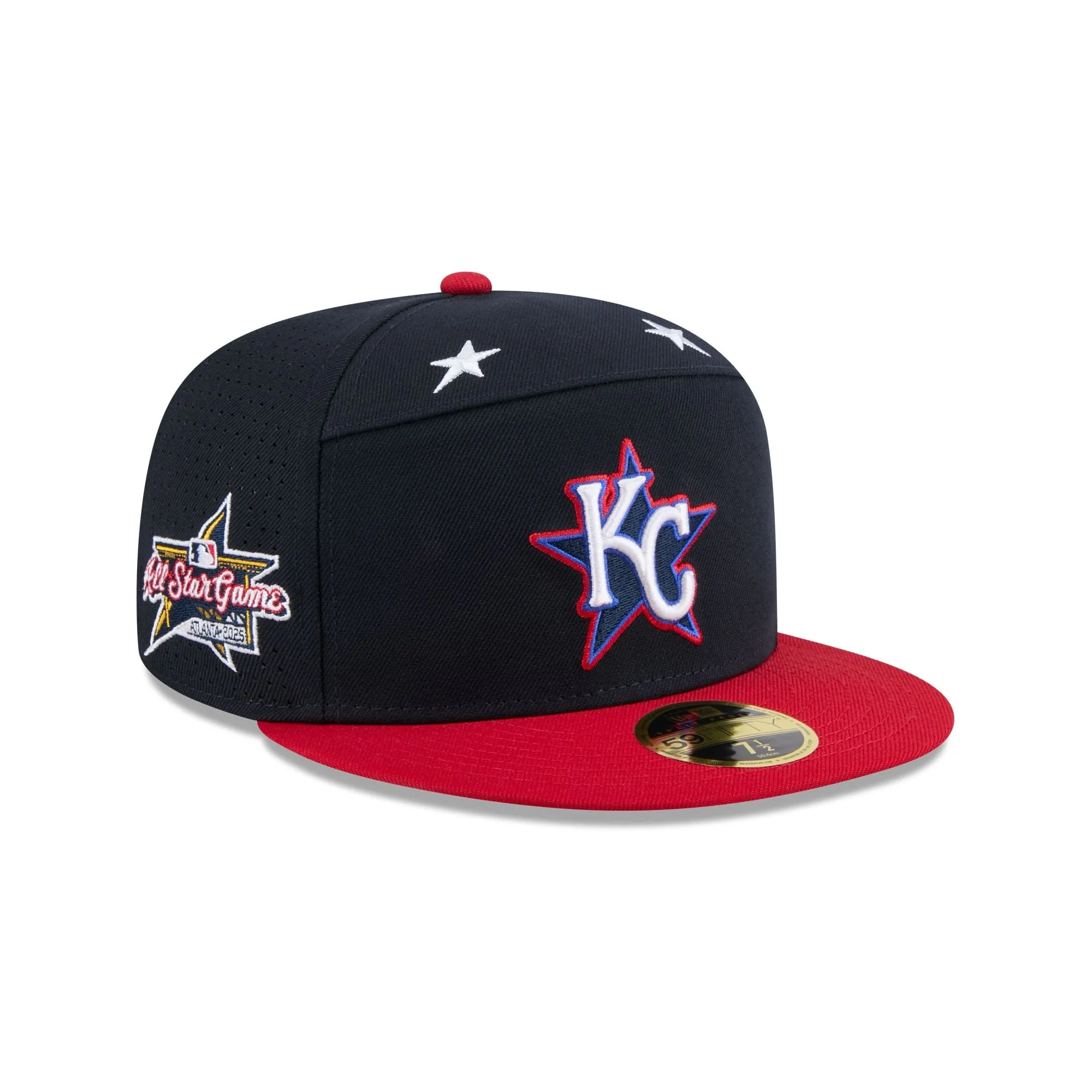 Kansas City Royals 2025 All-Star Game Workout Split Panel 59FIFTY Fitted Hat sold by New Era