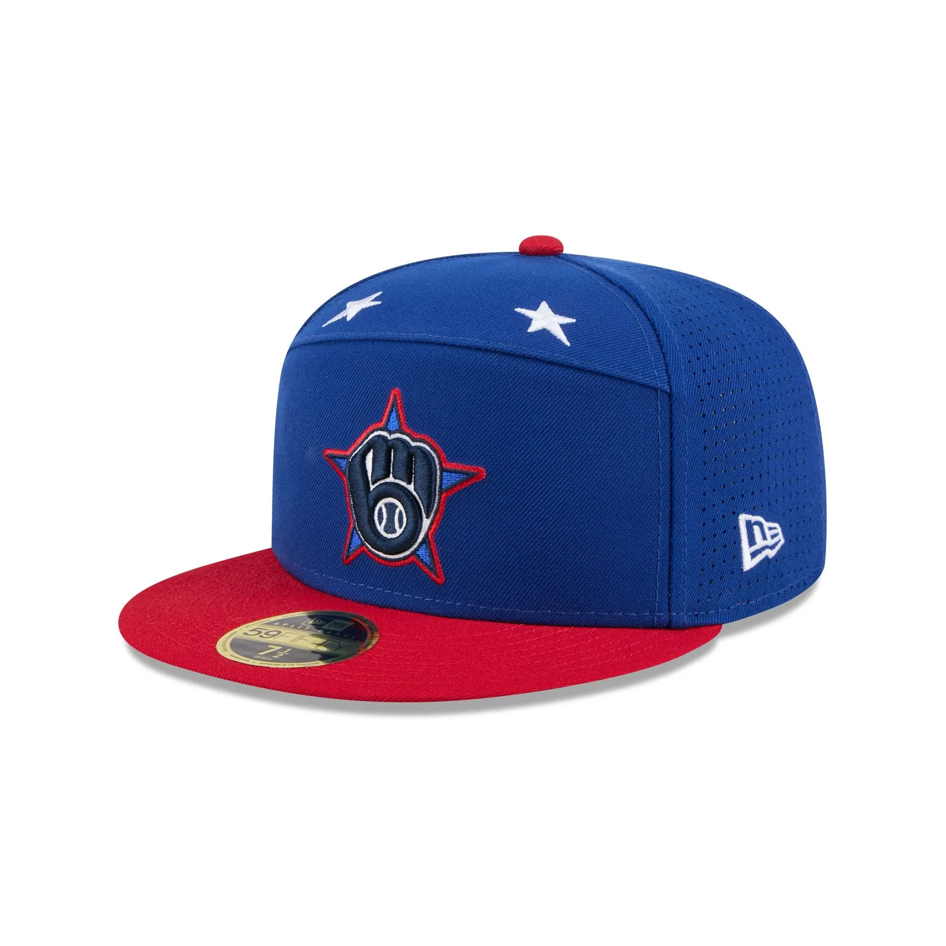 Milwaukee Brewers 2025 All-Star Game Workout Split Panel 59FIFTY Fitted Hat sold by New Era product image thumbnail 3