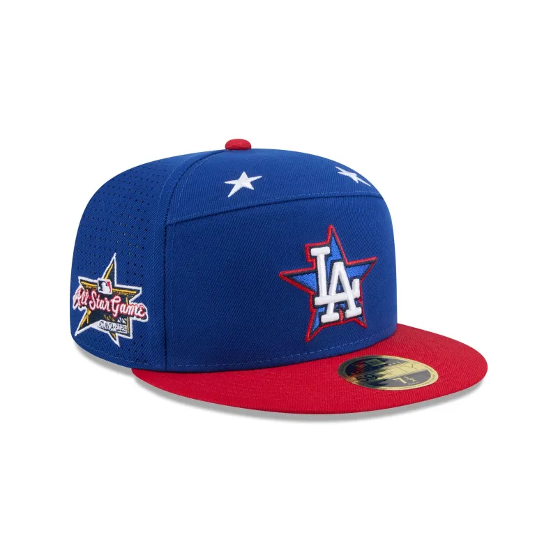 Los Angeles Dodgers 2025 All-Star Game Workout Split Panel 59FIFTY Fitted Hat sold by New Era