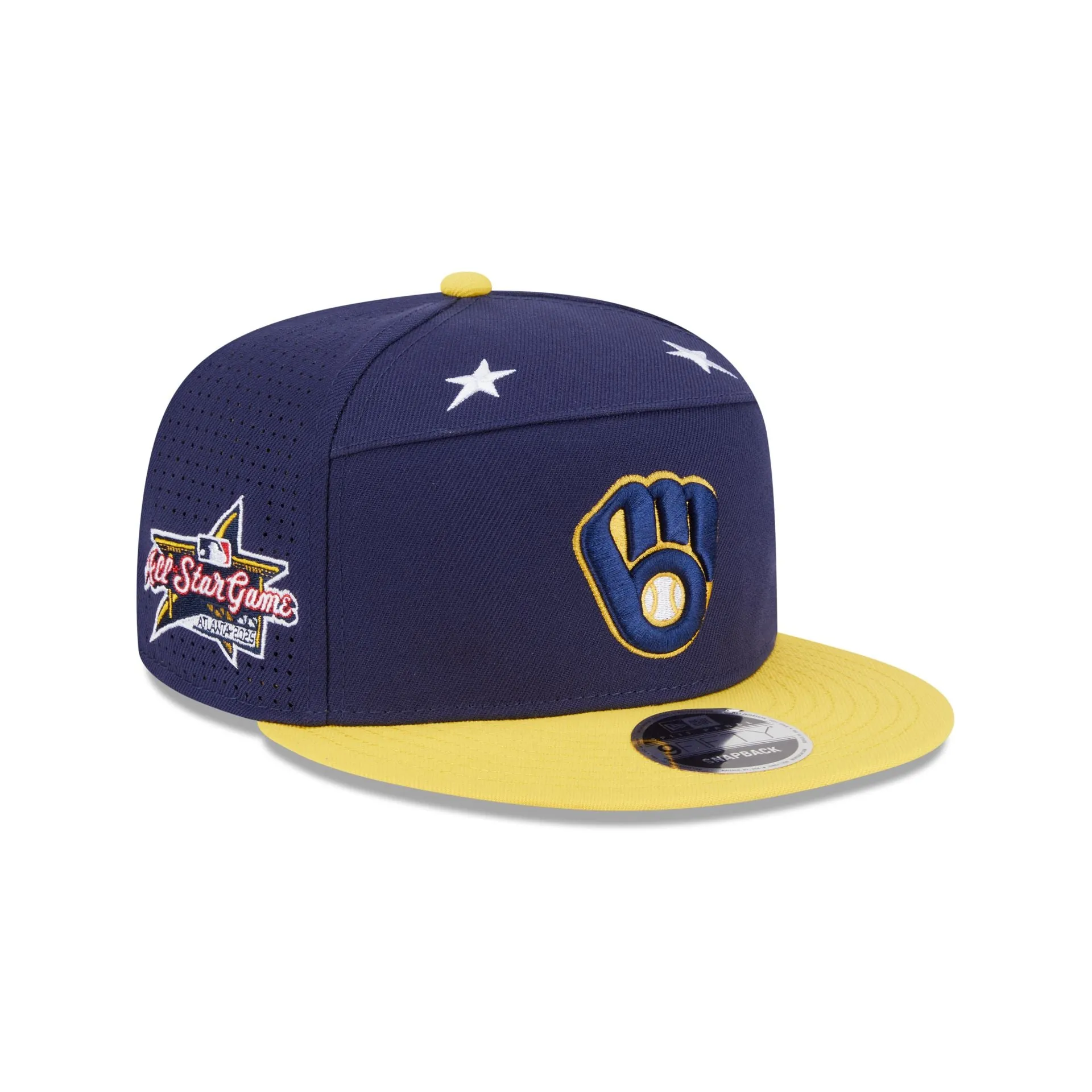 Milwaukee Brewers 2025 All-Star Game Split Panel 9FIFTY Snapback Hat sold by New Era