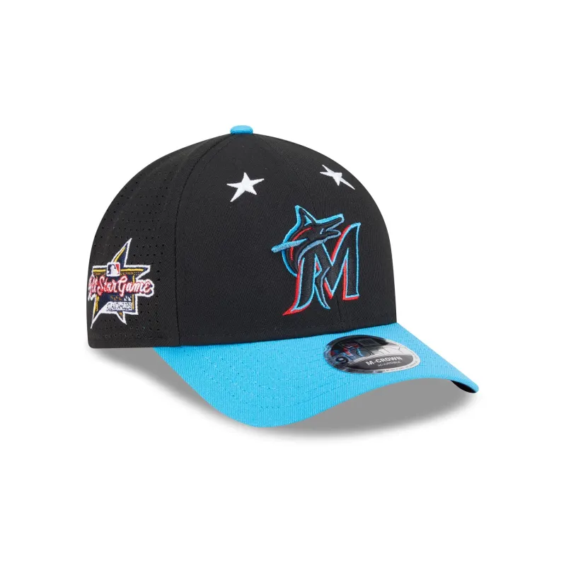 Miami Marlins 2025 All-Star Game 9FORTY M-Crown Snapback Hat sold by New Era