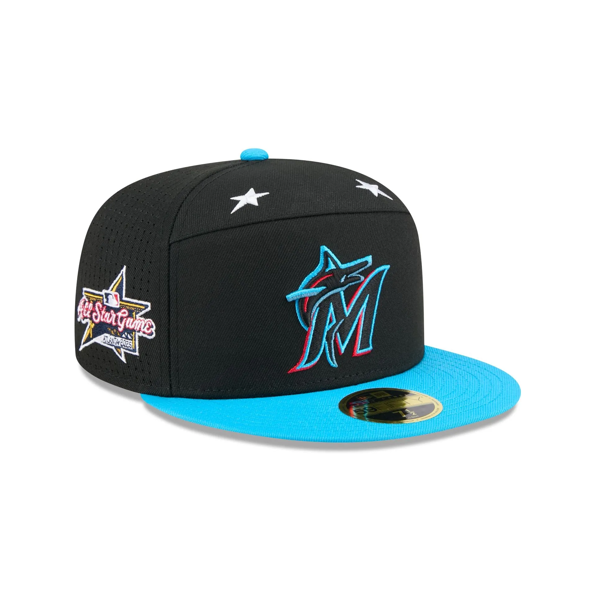 Miami Marlins 2025 All-Star Game Split Panel 59FIFTY Fitted Hat sold by New Era