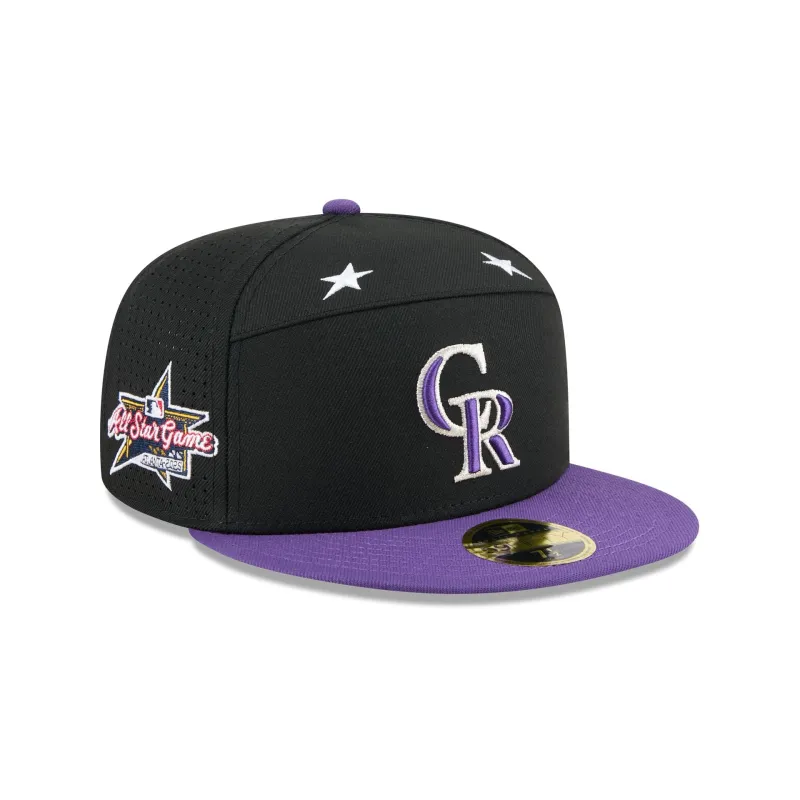 Colorado Rockies 2025 All-Star Game Split Panel 59FIFTY Fitted Hat sold by New Era