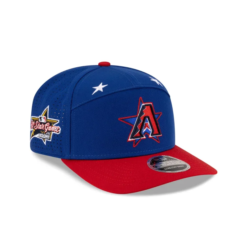 Arizona Diamondbacks 2025 All-Star Game Workout Split Panel 9SEVENTY Stretch-Snap Hat sold by New Era
