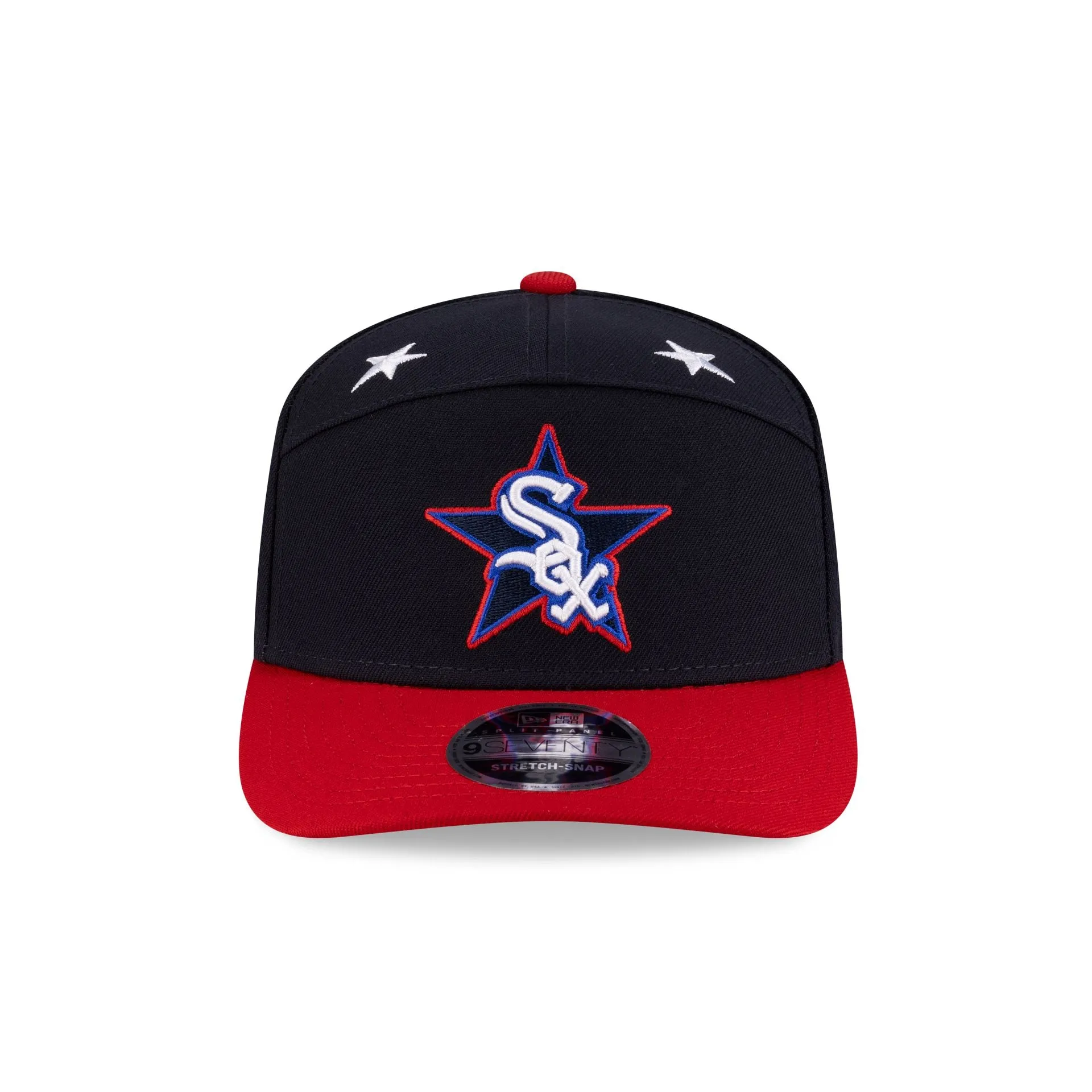 Chicago White Sox 2025 All-Star Game Workout Split Panel 9SEVENTY Stretch-Snap Hat sold by New Era product image thumbnail 2