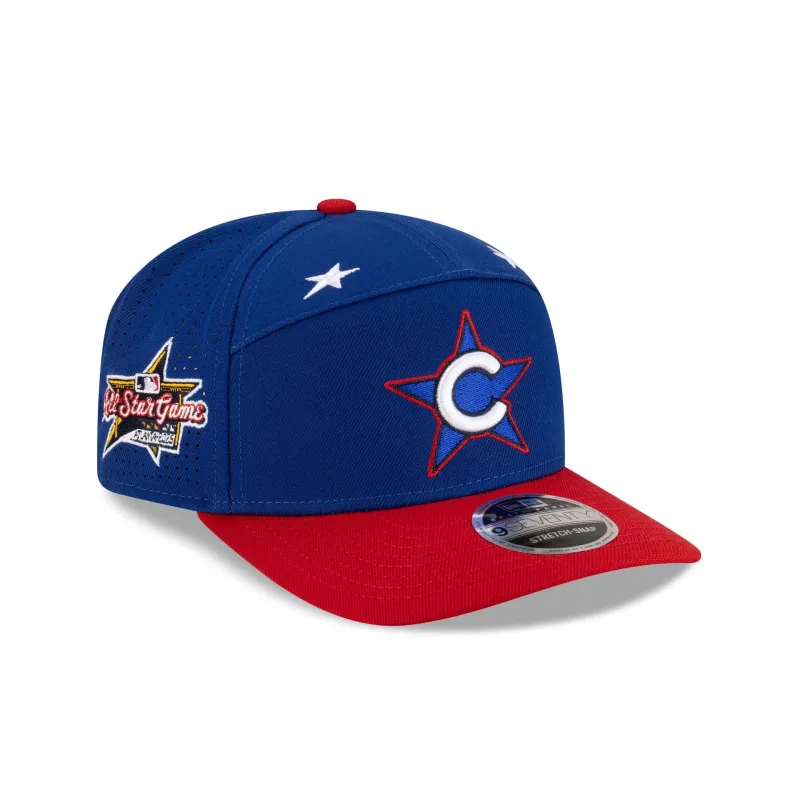 Chicago Cubs 2025 All-Star Game Workout Split Panel 9SEVENTY Stretch-Snap Hat sold by New Era