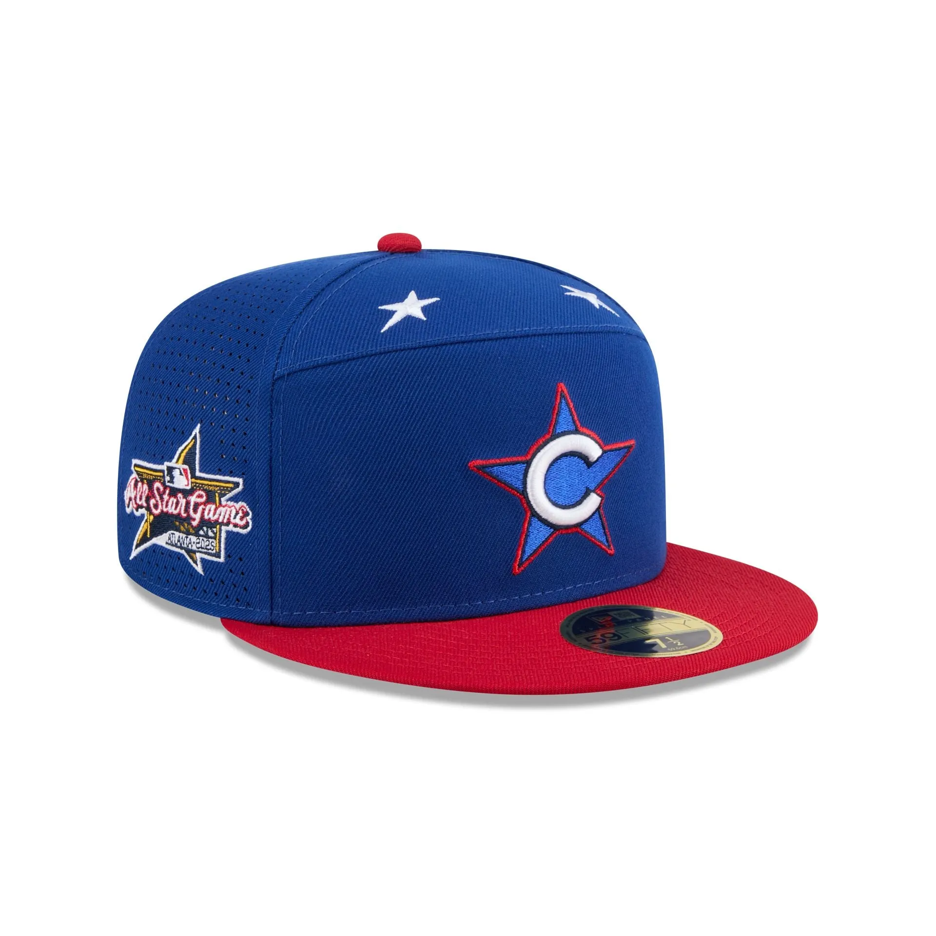 Chicago Cubs 2025 All-Star Game Workout Split Panel 59FIFTY Fitted Hat sold by New Era