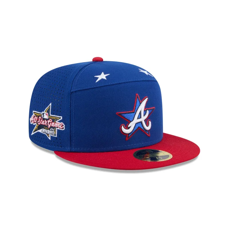 Atlanta Braves 2025 All-Star Game Workout Split Panel 59FIFTY Fitted Hat sold by New Era