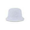 New Era Cap Sky Blue Pinstripe Bucket Hat sold by New Era