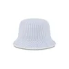 New Era Cap Sky Blue Pinstripe Bucket Hat sold by New Era