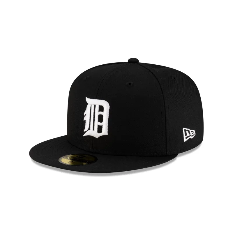 Just Caps Gothic Script Detroit Tigers 59FIFTY Fitted Hat sold by New Era
