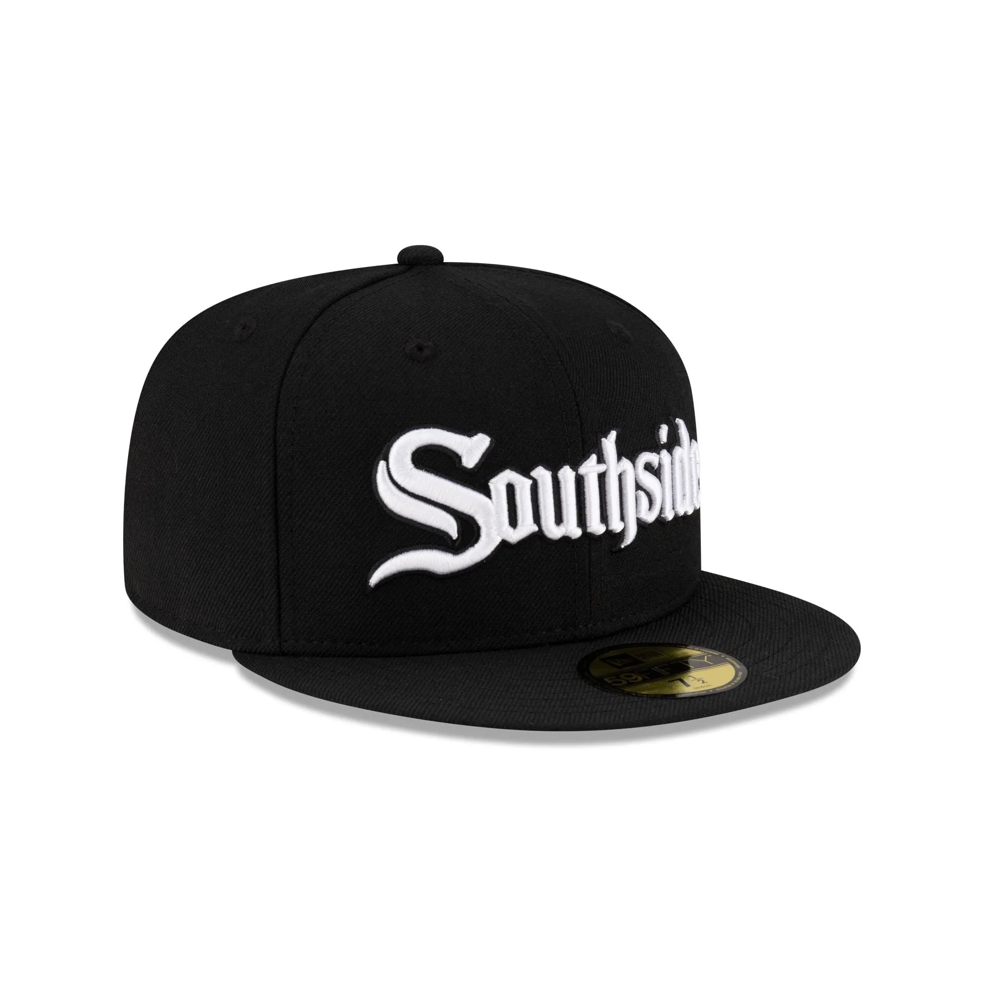 Just Caps Gothic Script Chicago White Sox 59FIFTY Fitted Hat sold by New Era product image thumbnail 3