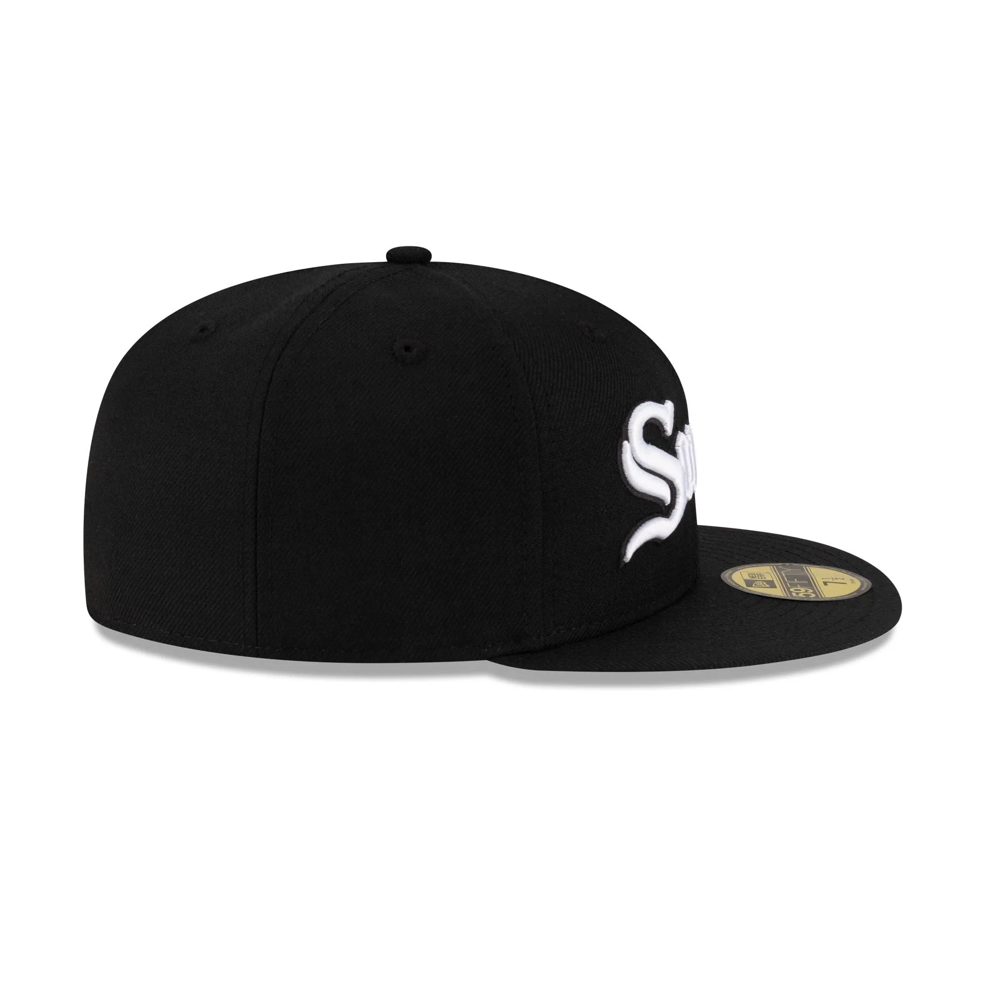 Just Caps Gothic Script Chicago White Sox 59FIFTY Fitted Hat sold by New Era product image thumbnail 5