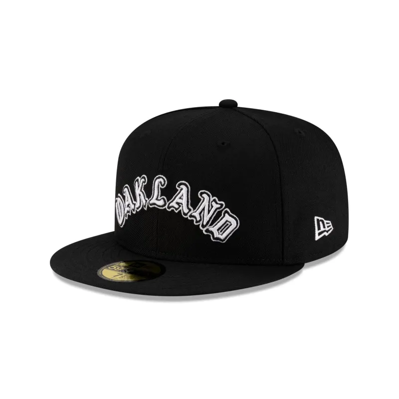 Just Caps Gothic Script Athletics 59FIFTY Fitted Hat sold by New Era