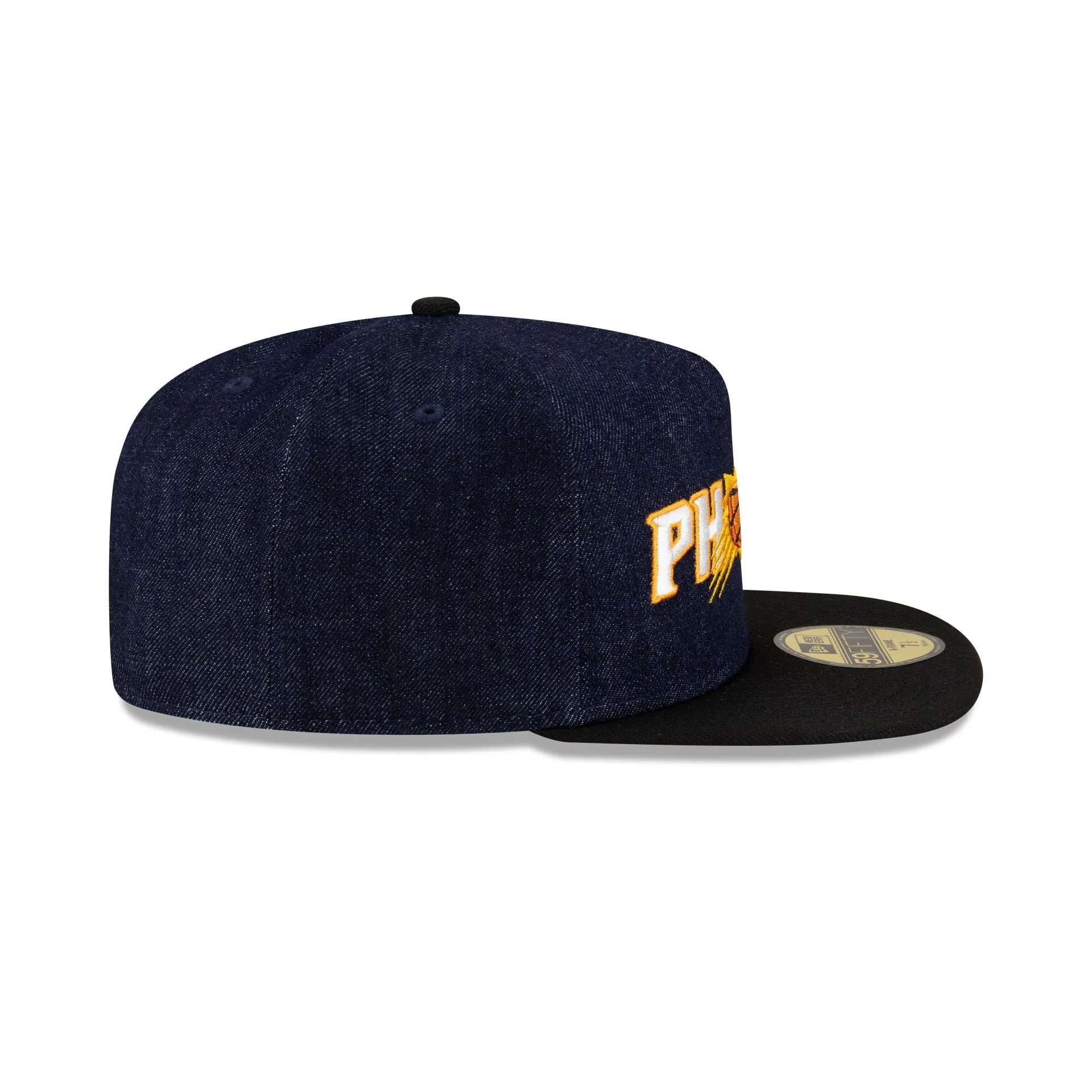 Phoenix Suns Navy Denim 59FIFTY A-Frame Fitted Hat sold by New Era product image thumbnail 5