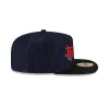 Houston Rockets Navy Denim 59FIFTY A-Frame Fitted Hat sold by New Era