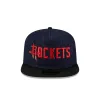 Houston Rockets Navy Denim 59FIFTY A-Frame Fitted Hat sold by New Era