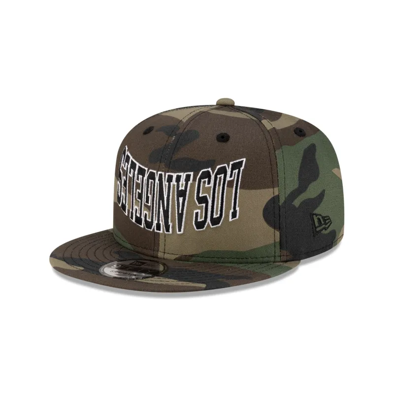 New Era Cap Los Angeles Camo 9FIFTY Snapback Hat sold by New Era