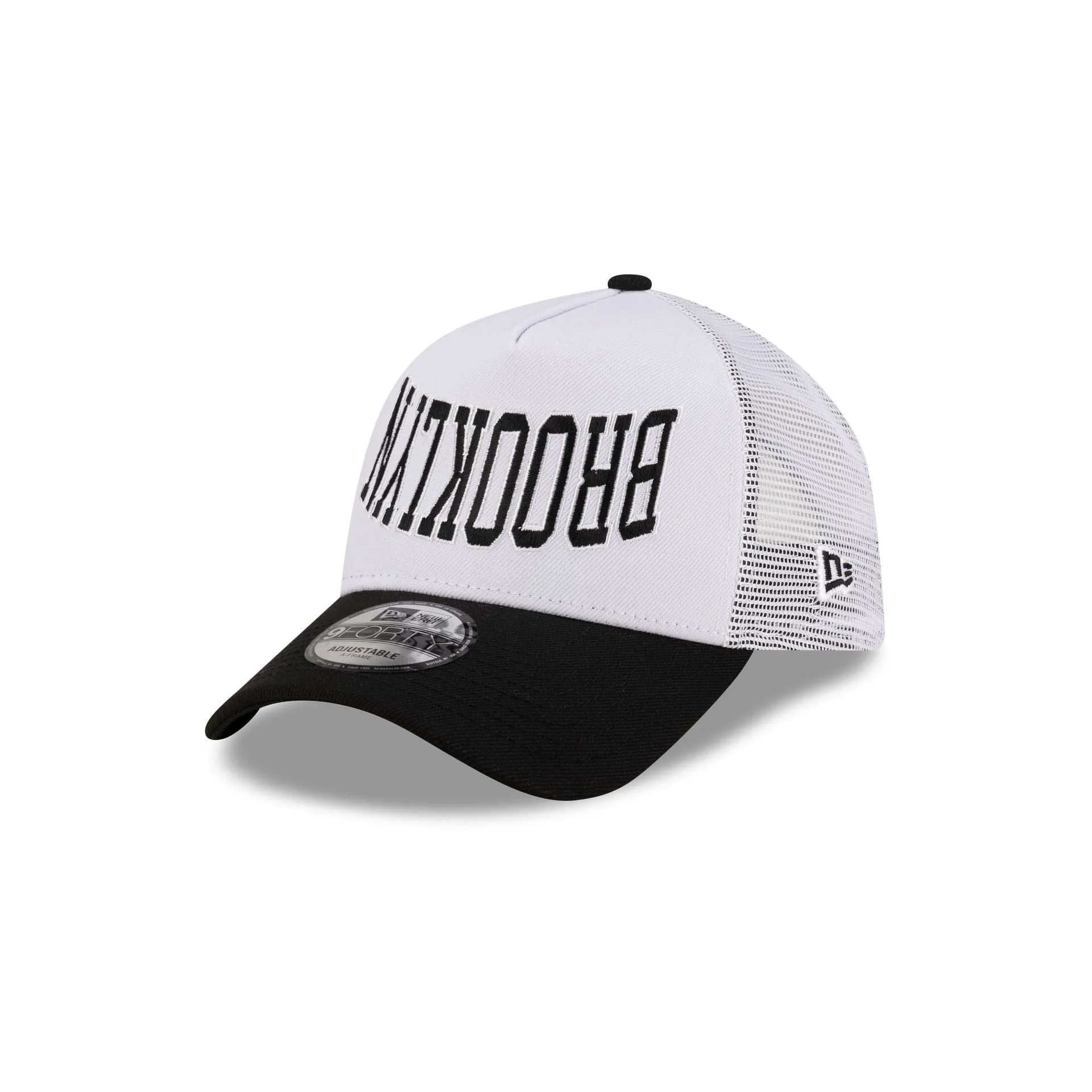 New Era Cap Brooklyn 9FORTY A-Frame Trucker Hat sold by New Era