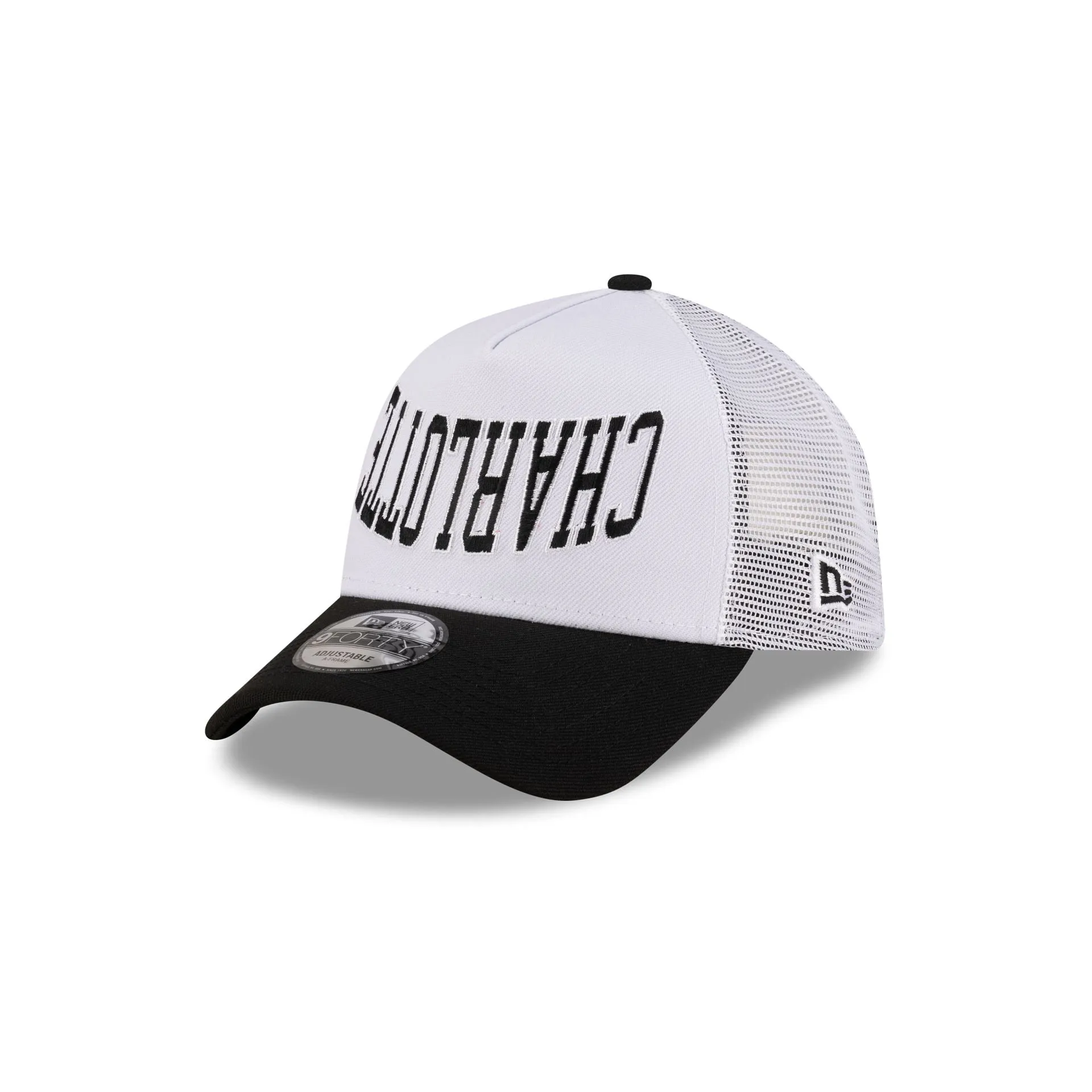 New Era Cap Charlotte 9FORTY A-Frame Trucker Hat sold by New Era