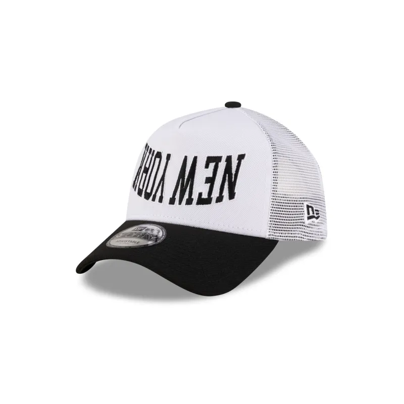New Era Cap New York 9FORTY A-Frame Trucker Hat sold by New Era